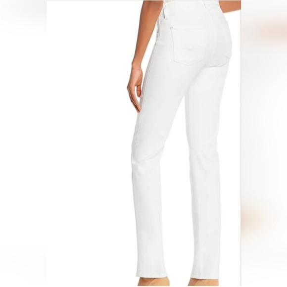 NEW 7 For All Mankind Kimmie Straight Leg Slim Illusion Luxe Jeans / Size 24 - Picture 2 of 7